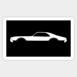 Oldsmobile Toronado (1966) Silhouette Sticker